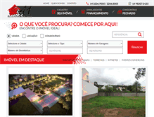 Tablet Screenshot of a1imobiliaria.com.br